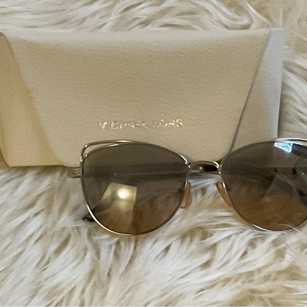 Michael Kors Leopard Print Sunglasses